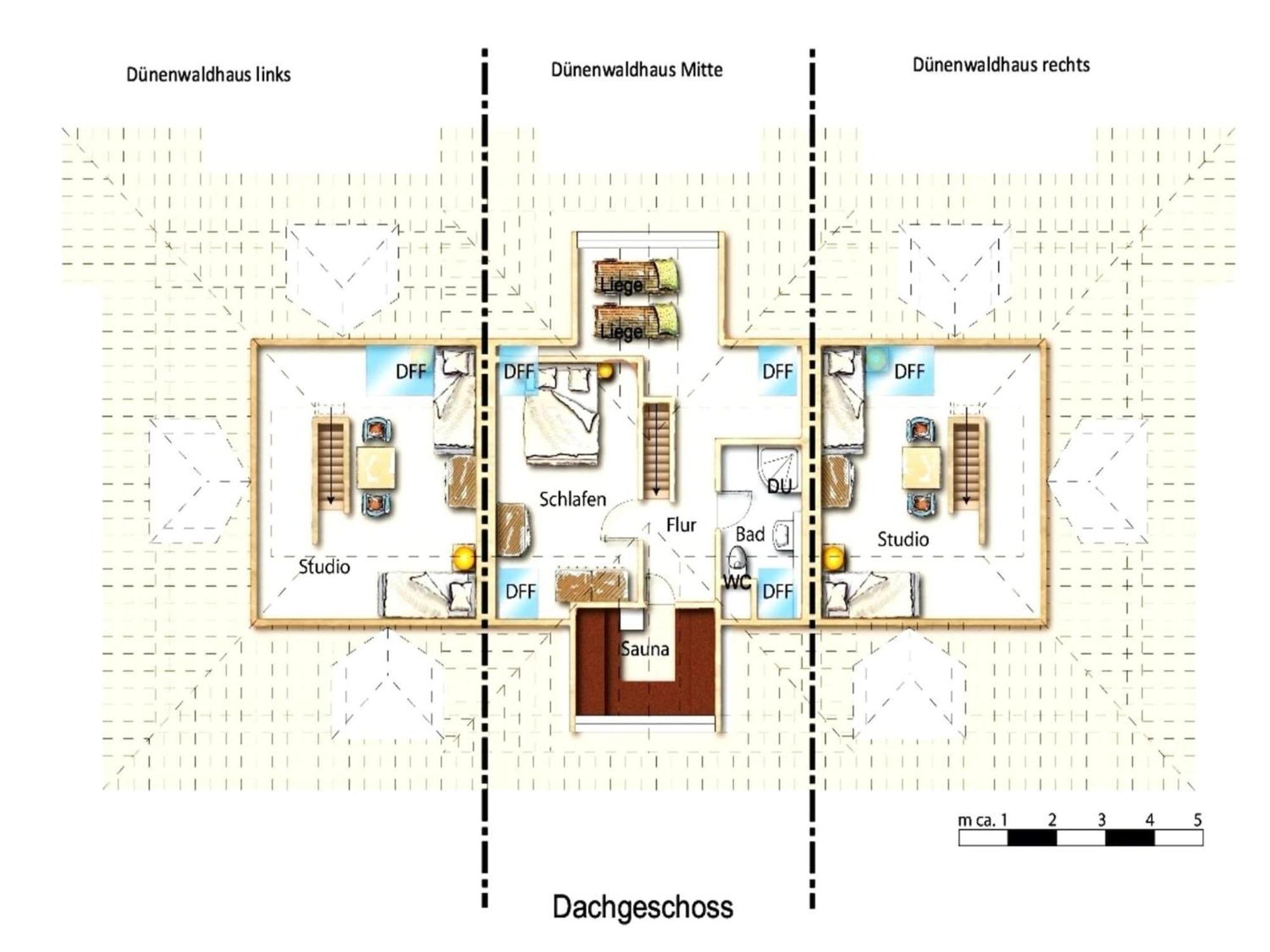 Reihenhaus Duenenwaldhaus Mitte In Trassenheide Apartamento Exterior foto